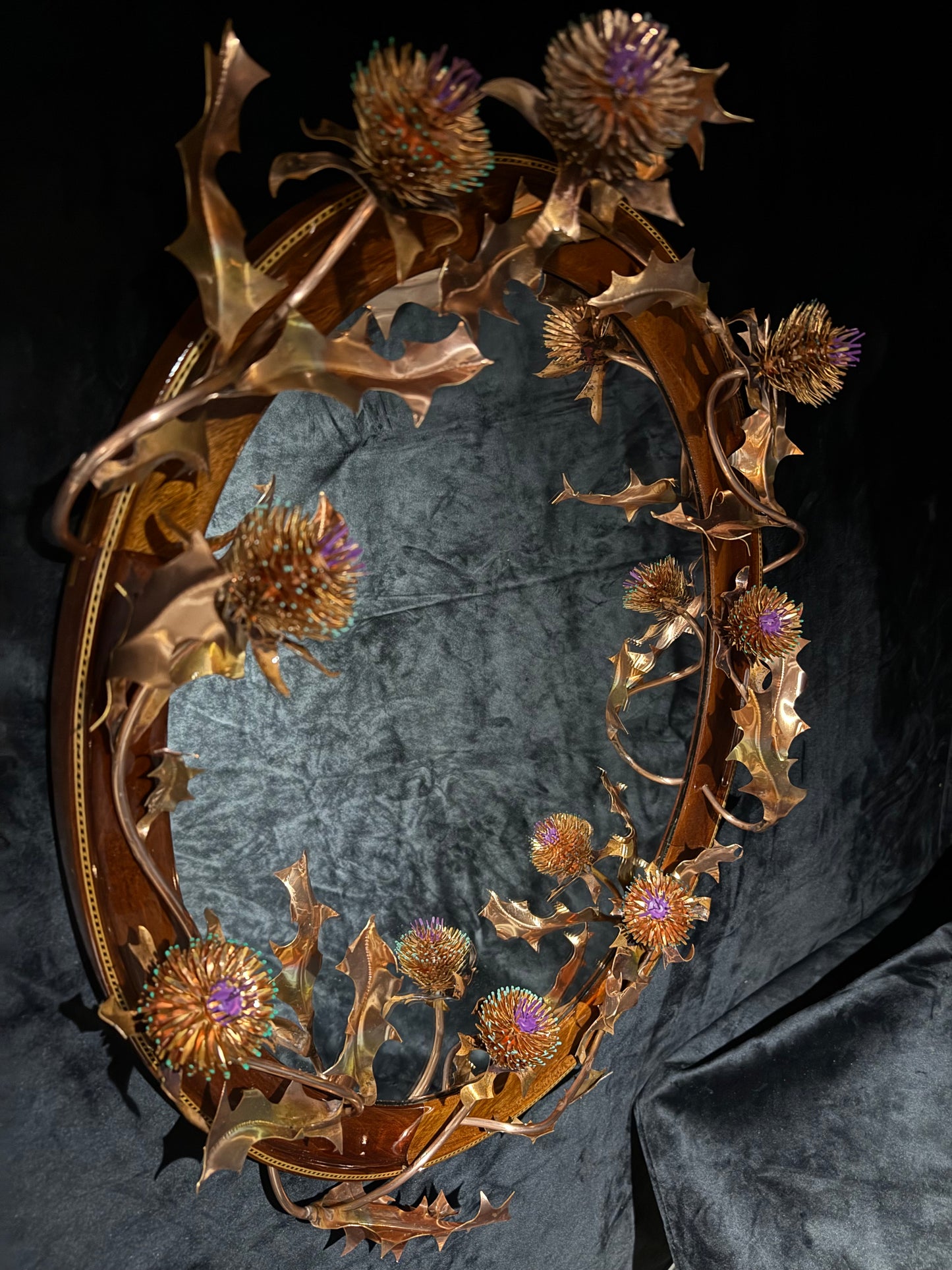 Scottish Thistle Mirror