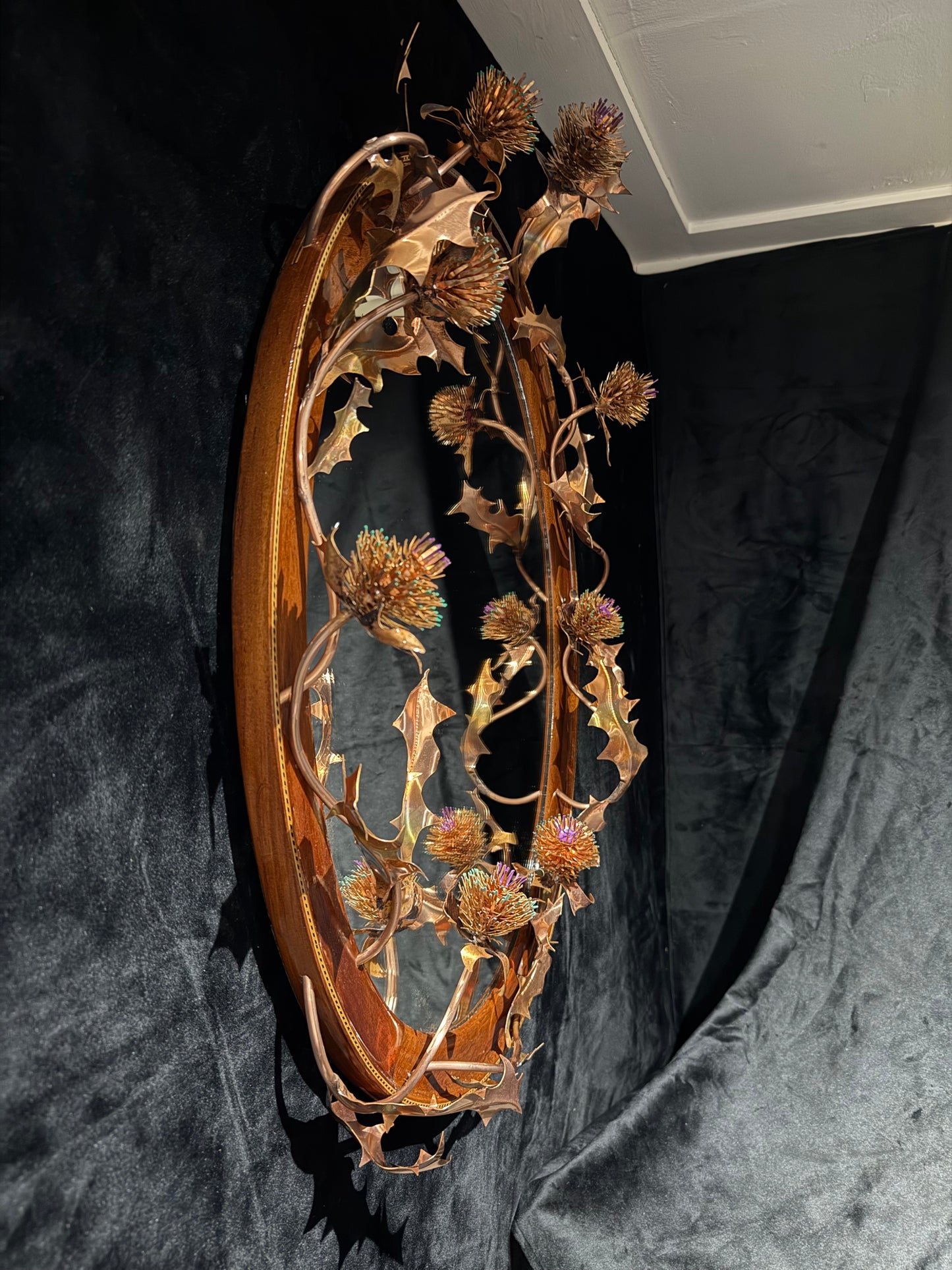 Scottish Thistle Mirror