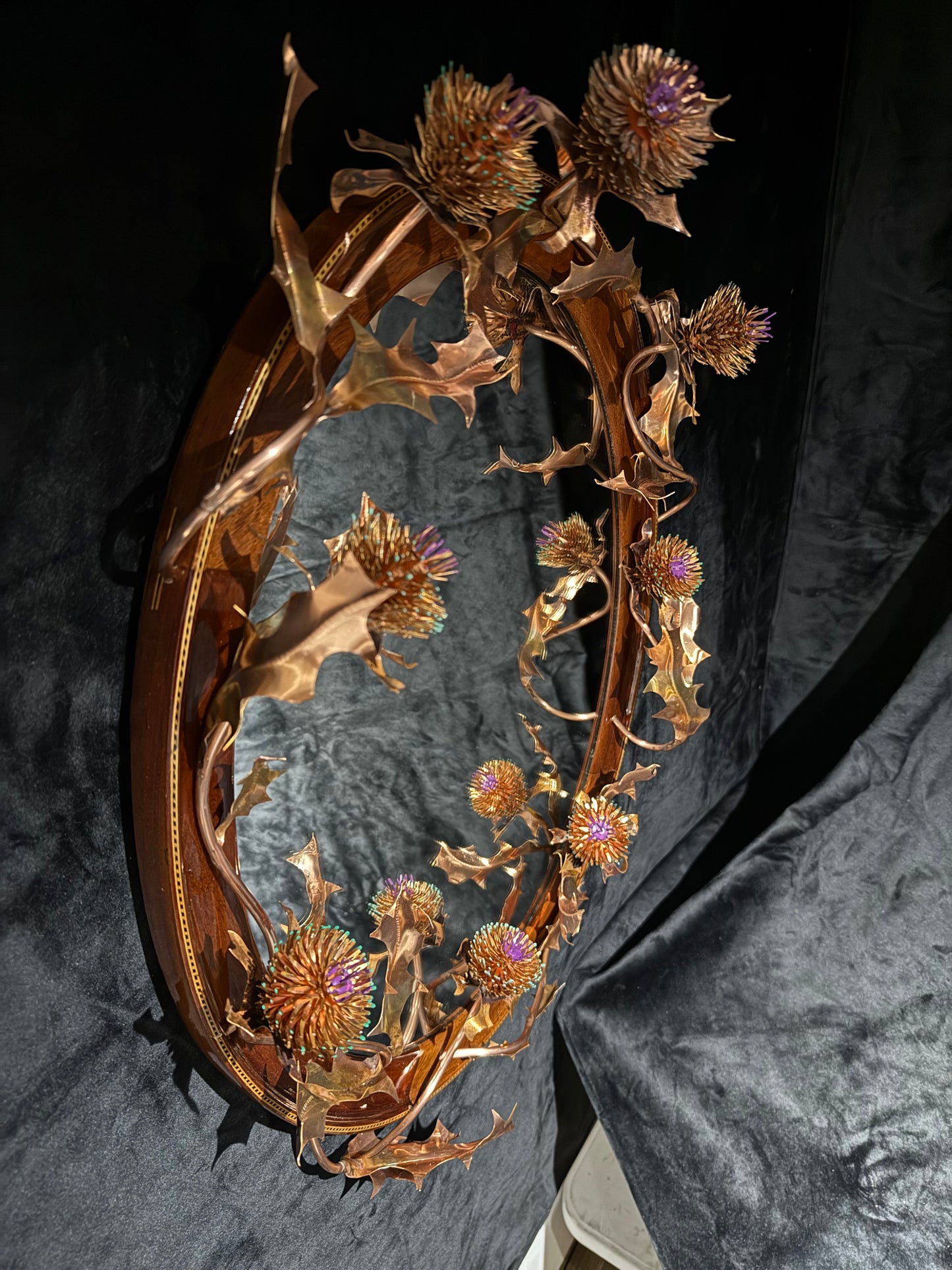 Scottish Thistle Mirror