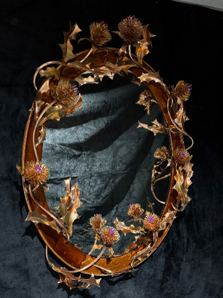 Scottish Thistle Mirror